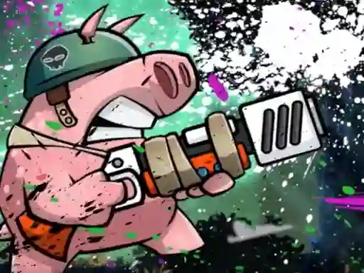 Spēle Piggy Soldier Super Adventure online