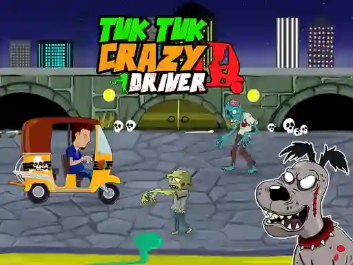 Spēle Tuk Tuk Crazy Driver online