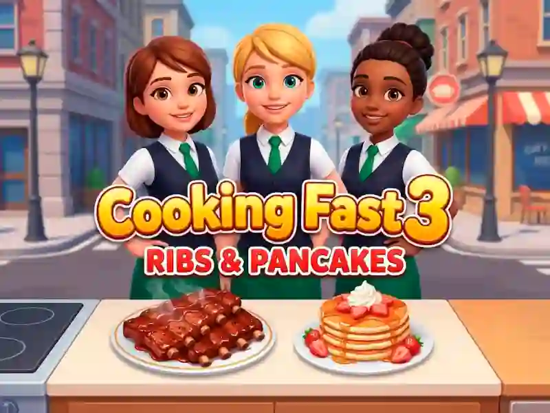 Spēle Cooking Fast 3: Ribs and Pancakes online