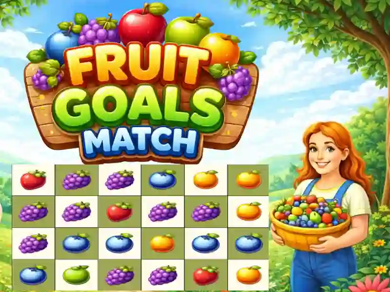 Spēle Fruit Goals Match online