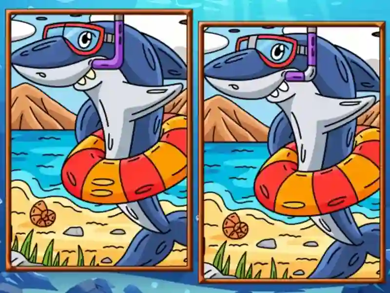 Spēle Marine Spot the Difference online