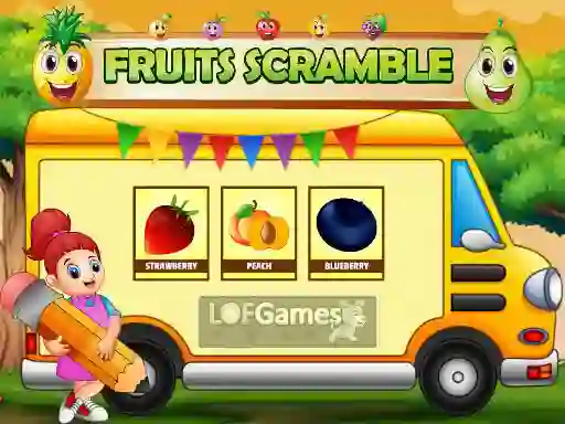 Spēle Fruits Scramble online
