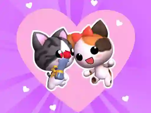Spēle Love Cat Line online