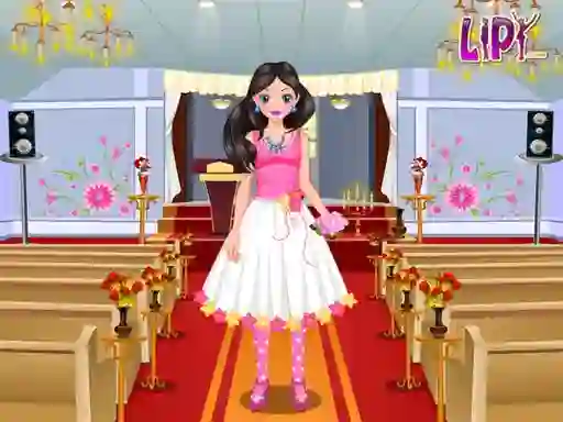 Spēle Flower Girl Dress Up online