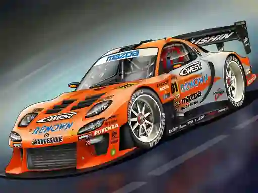 Spēle Race Car Slide online