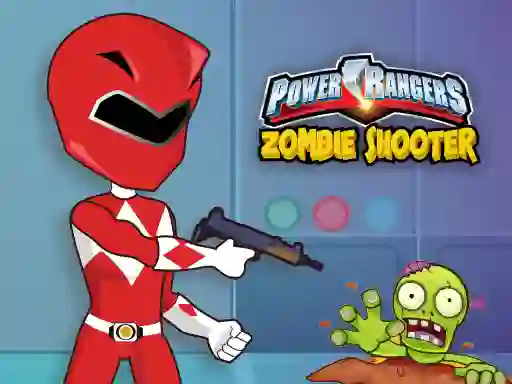 Spēle Power Rangers Zombie Shooter online