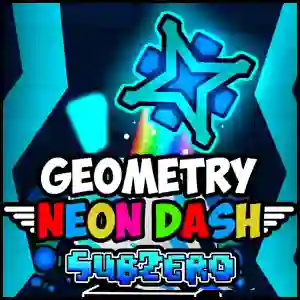 Spēle Geometry Neon Dash subzero online