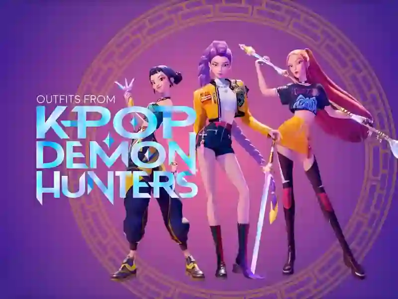Spēle K-Pop Demon Hunter Fashion online