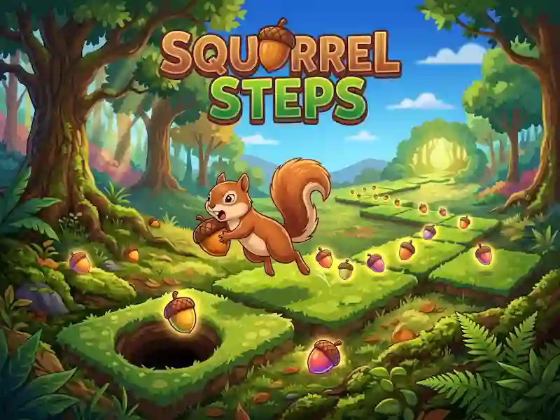 Spēle Squirel Steps online