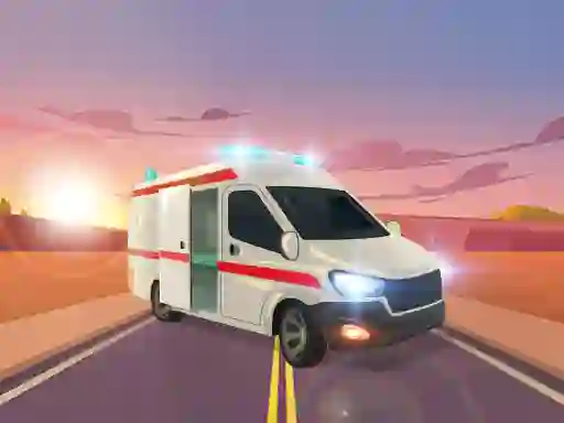 Spēle Ambulance Traffic Drive online