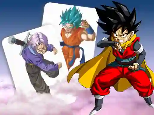 Spēle Dragon Ball memory card match online