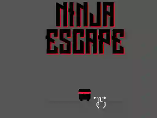 Spēle Ninja escape online