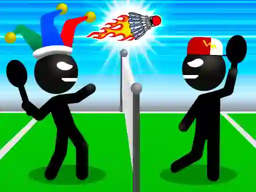 Spēle Stickman Sports Badminton online