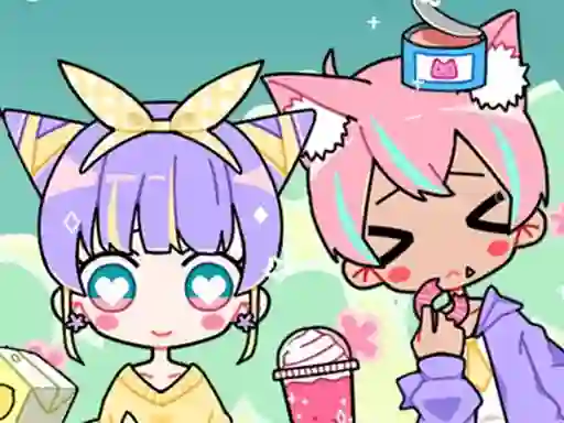 Spēle Cute Girl Avatar Maker online