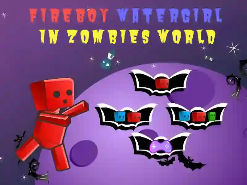 Spēle Fireboy Watergirl In Zombies World online