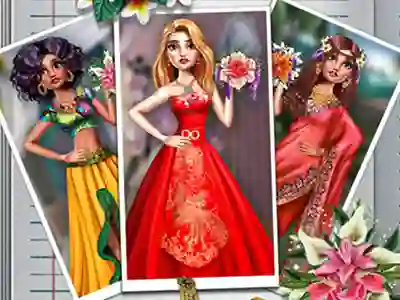 Spēle Exotic Wedding Looks online