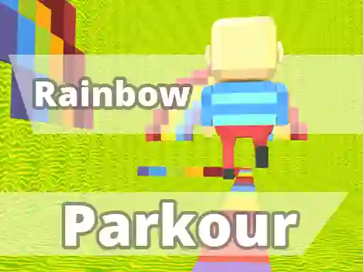 Spēle KOGAMA Rainbow Parkour online