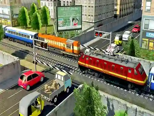 Spēle Modern Train Driving Simulator online