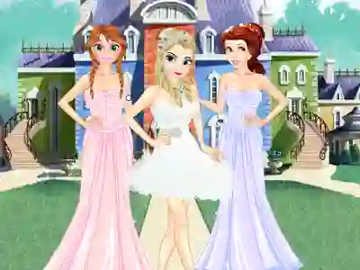 Spēle Girls Ball Dress up online