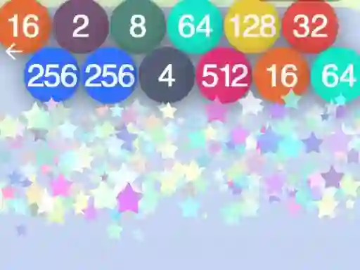 Spēle Bubble 2048 online