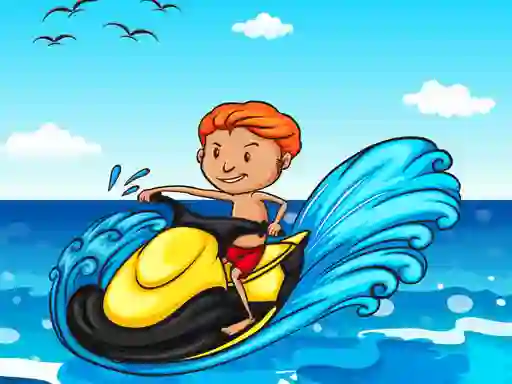 Spēle Jet Ski Summer Fun Hidden online