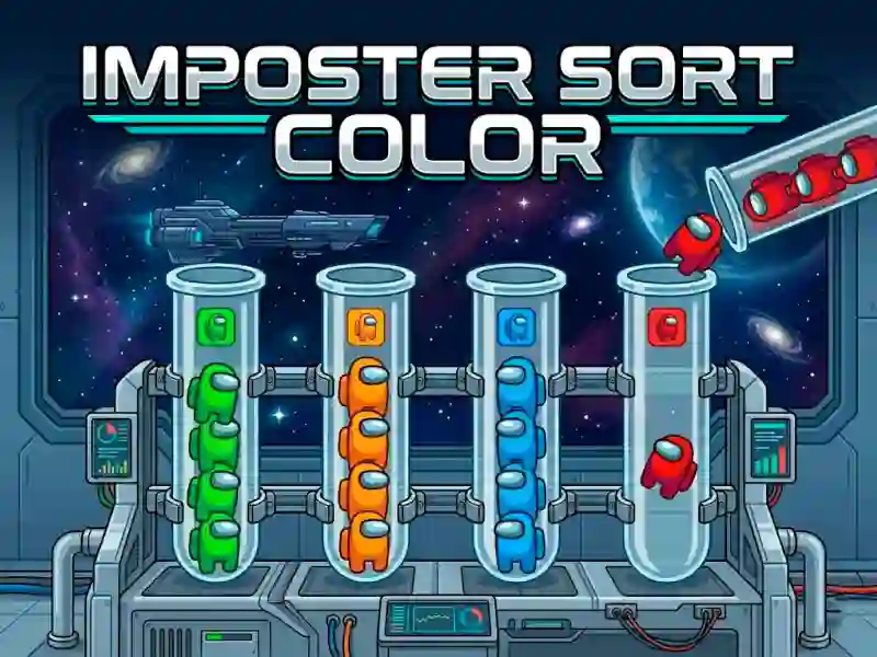Spēle Imposter Sort Color online
