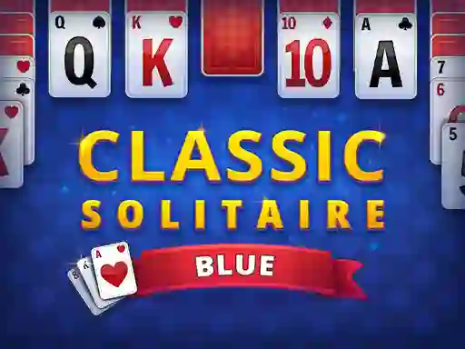 Spēle Classic Solitaire Blue online