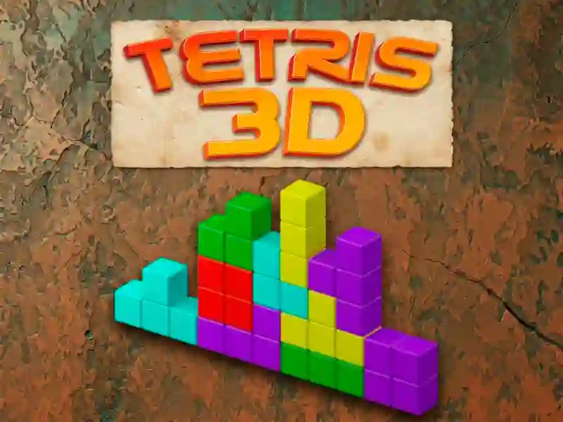 Spēle Tetris 3D online