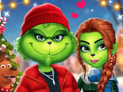 Spēle The Grench Couple Holiday Dress up online