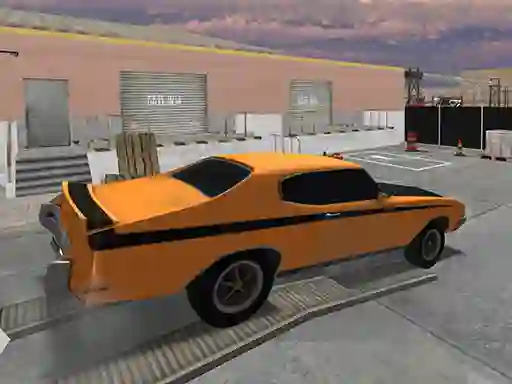 Spēle Backyard Car Parking online
