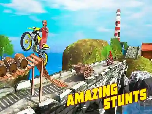 Spēle Crazy Imposible Tricky Bmm Bike Racing Stunt online