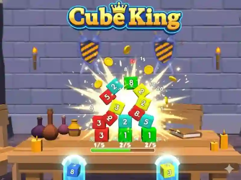 Spēle Cubes King online