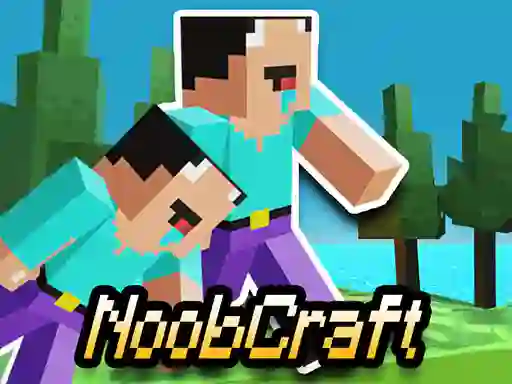 Spēle Parkour Craft Noob Steve 2 online