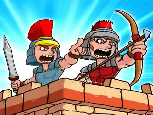 Spēle Impire Rush Rome Wars Tower Defense online