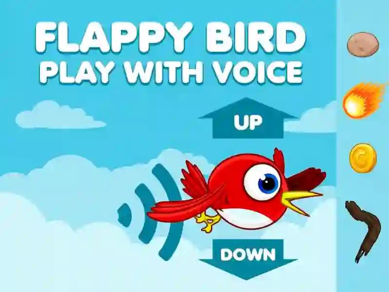 Spēle Flappy Bird Play with Voice online