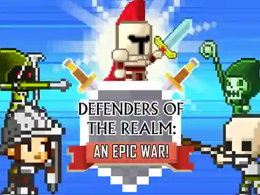 Spēle Defenders of the Realm: An Epic War online