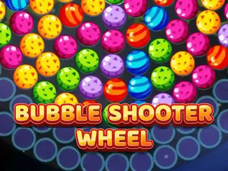 Spēle Bubble Shooter Fruits Wheel online