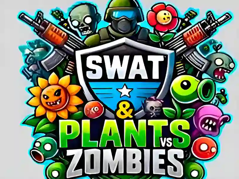 Spēle SWAT & Plants vs Zombies online