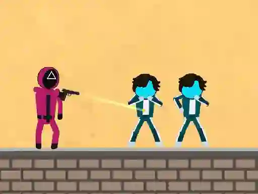 Spēle Squid Game 2D Shooting online
