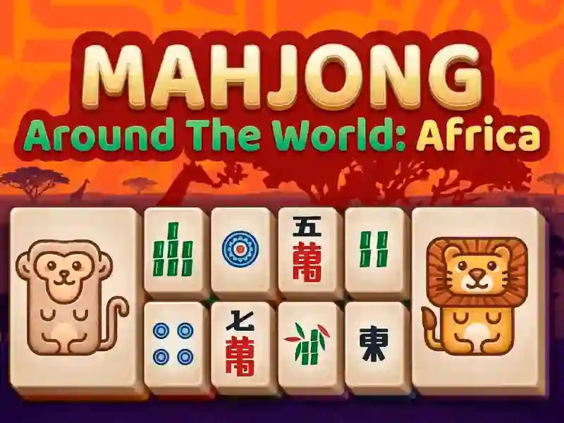 Spēle Mahjong Around The World Africa online