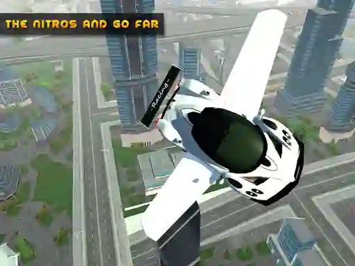 Spēle Flying Car Real Driving online