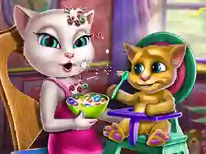 Spēle Angela Toddler Feed online