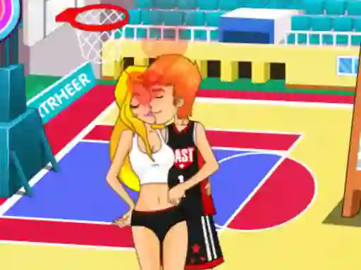 Spēle Basketball Kissing online