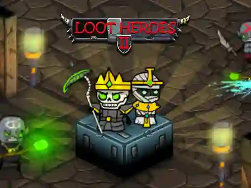 Spēle Loot Heroes 2 online