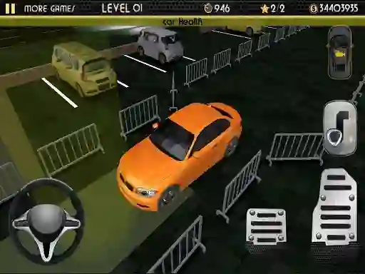 Spēle Night Car Parking Simulator online