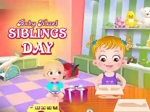 Spēle Baby Hazel: Siblings Day online