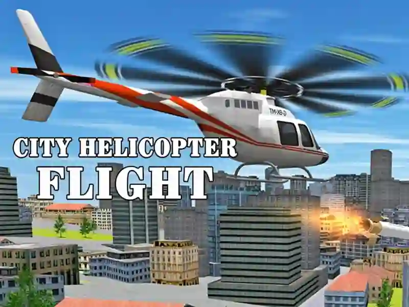 Spēle City Helicopter Flight online