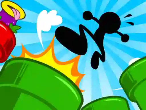 Spēle Stickman Bouncing online