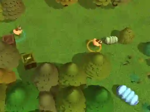 Spēle Worms Combat Coop online