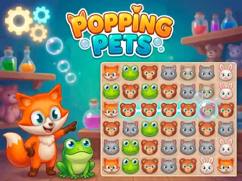 Spēle Popping Pets online